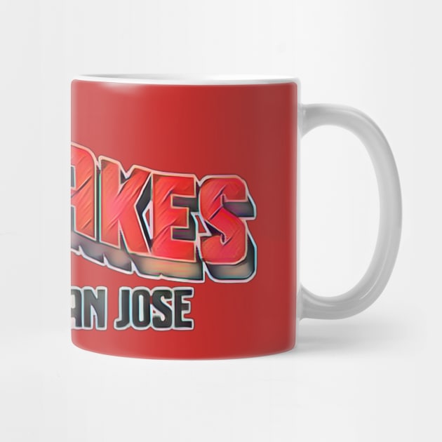 San Jose Earthquakes Soccer by Kitta’s Shop